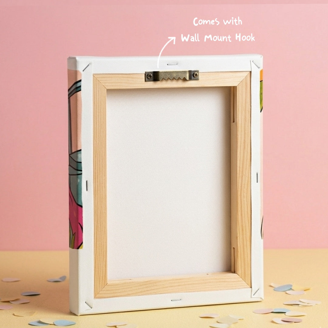Gold-Mine Mommy Canvas
