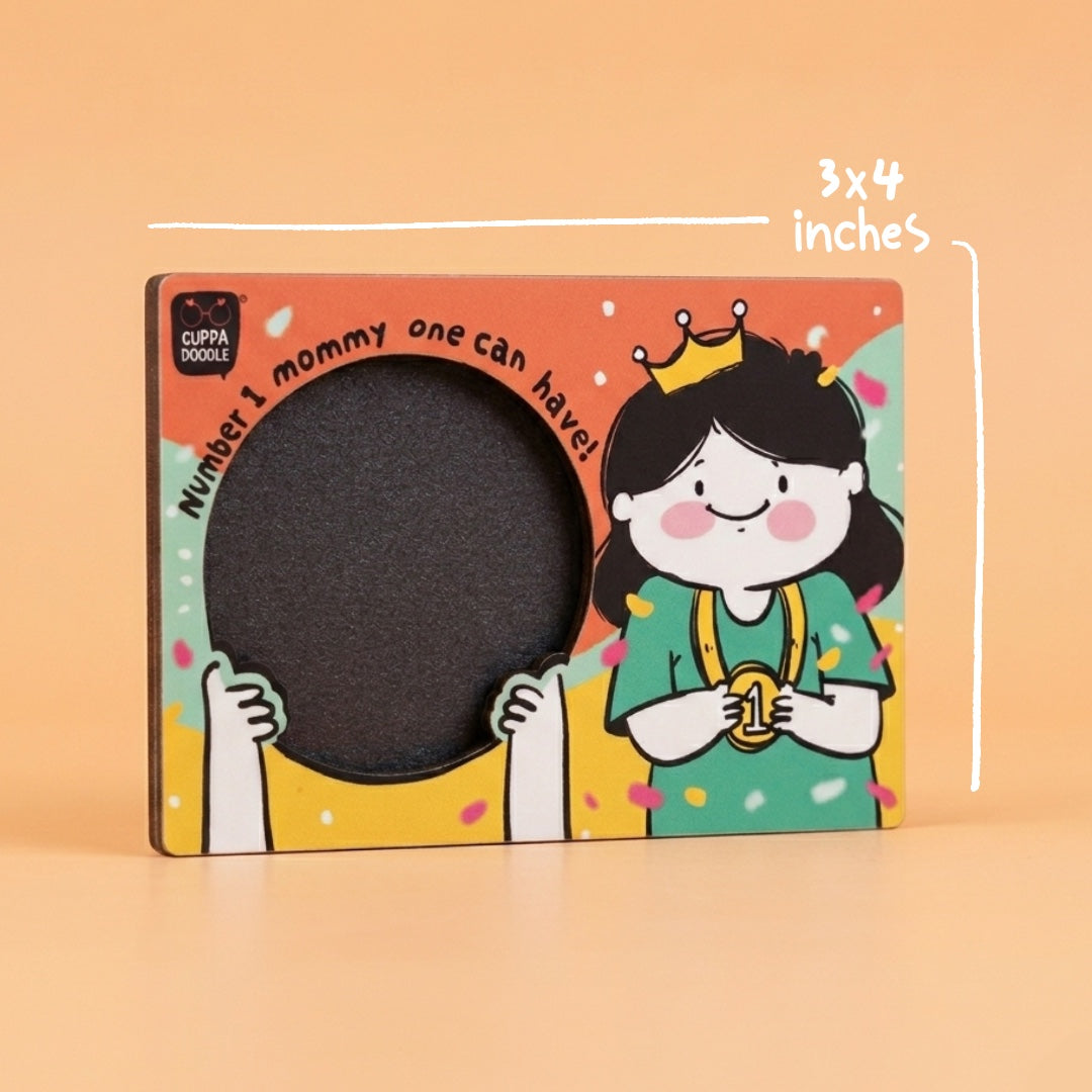 Number One Mommy Photo Magnet