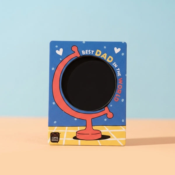 Best Dad in the World Photo Magnet
