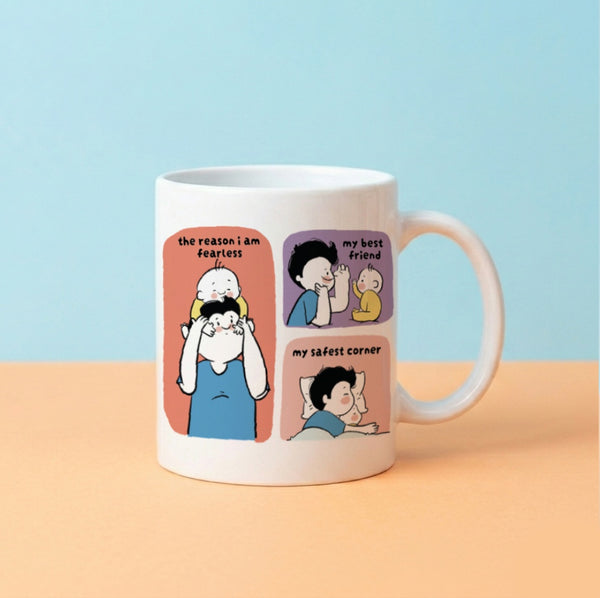 "Who is my Dad?" Ceramic Mug