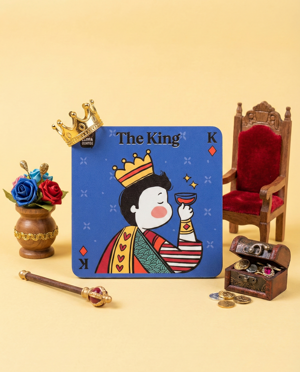 King & Queen Coaster Set