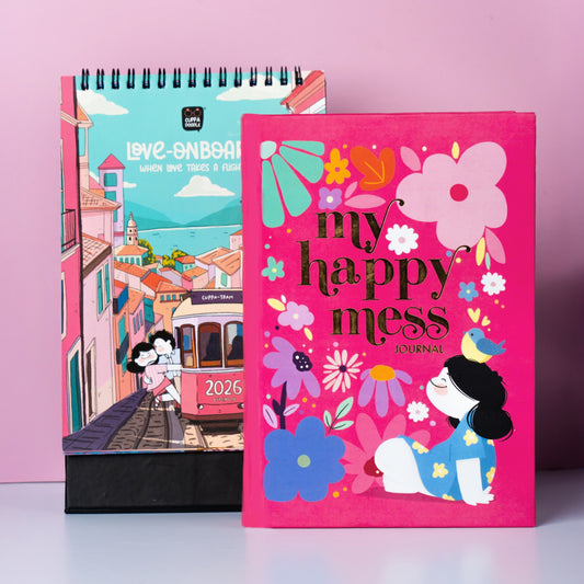 The 2026 Ultimate Combo (Love-Onboarding Calendar & Happy Mess Journal)